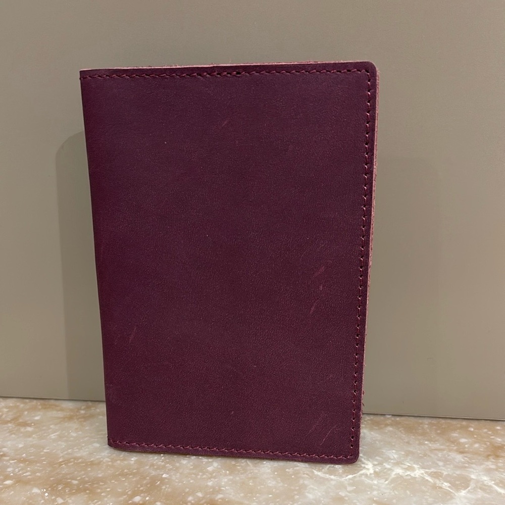 🆕 Genuine Leather Passport Holder